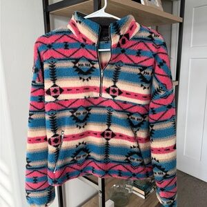Vici Multicolor Patterned Women's Sweater